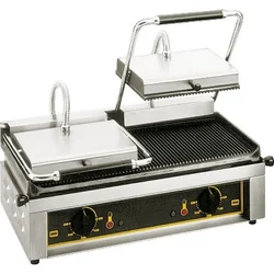 Contact double grill 600x385x220 mm ROLLER GRILL, 777217