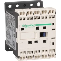 Contactor de potencia miniatura Schneider Electric I=6A AC-3, contacto ambiente 1 NO, tensión bobinas 230 V CA LC1K06103P7