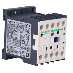 Contactor de potencia TeSys K AC3 9A 3P 1NC bobina 24VAC terminales de caja