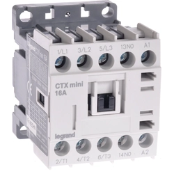 Contactor de putere Legrand 3P 16A 230V AC 0Z 1R CTX3 MINI (417066)