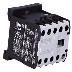 contactor miniatural,5, 5kW/400V, Control 24VDC DILEM12-10-G-EA(24VDC)