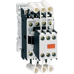 Contator elétrico Lovato para bancos de capacitores 3P 25kvar 230V AC (BFK3200A230)