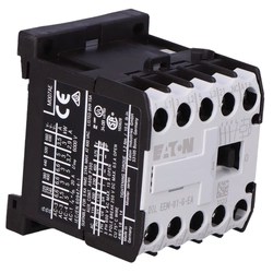 contator em miniatura,3kW/400V, ao controle 24VDC DILEEM-01-G-EA(24VDC)