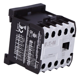 contator em miniatura,3kW/400V, ao controle 24VDC DILEEM-10-G-EA(24VDC)