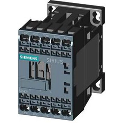 Contattore ausiliario Siemens 3A 2Z 2R 24V DC con diodo soppressore S00 (3RH2122-2KB40)