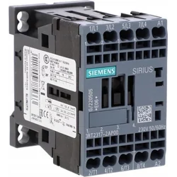 Contattore Siemens S00 AC-1 14.5 kW / 400V AC-1 22A AC 230V 50/60Hz 4R 4P connessione a molla %p10/ %