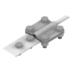 Control joint 6-śrubowe M8 B=50mm type 4 (hot-dip galvanized steel) AN-07B/OG/