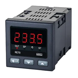 Controlador Lumel RE70 00E0, RTD, TC, saída de relé -200...1767°C,, 1x230 V a.c.