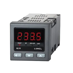 Controlador Lumel RL10 00E0, RTD, TC, saída de relé -200...1767°C,, 1x230 V a.c.