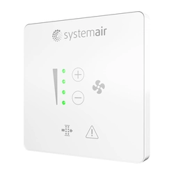 Controlador recuperador Systemair Save, Luz blanca