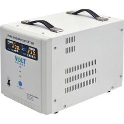 Convertisseur, alimentation sans coupure UPS 12-> 230V VOLT POLSKA SINUSPRO 1500E 1500VA 1050W Onduleur, convertisseur