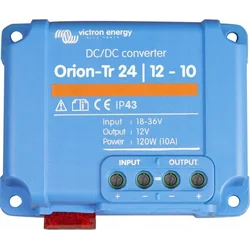 Convertisseur Victron Energy Convertisseur DC/DC Victron Energy Orion-Tr 24/12-10 18, 35 V 12 A 120 W (ORI241210200R)