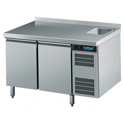 Cooling table with GN sink 1/1