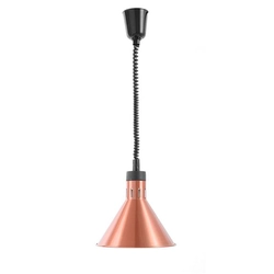 Copper conical warming lamp | Hendi 273876