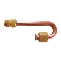 Copper U-shaped connector Tecnosystemi, 1/4 & quot;