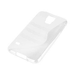 Coque Samsung Galaxy S5 transparente "S"