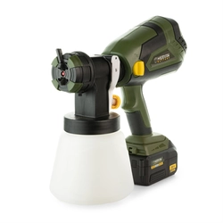 Cordless paint sprayer HERVIN BATTERY,20 W,2,2 hmm,10 kPa,1000 ml, without battery,PLPS-788