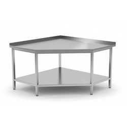 Corner wall table with shelf POLGAST 1050909 1050909