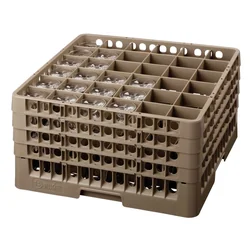 Coș de spălat vase pentru ochelari 36 Compartimente 500x500mm Bartscher 5341