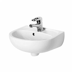 Countertop washbasin Koło Solo 40cm with hole, with overflow
