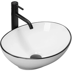 Countertop washbasin Rea Sofia Black Edge