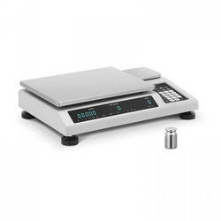 Counting scale - 25 kg / 0,5 g - with reference scale 25 kg / 0,02 g STEINBERG 10030940 SBS-ZW-25