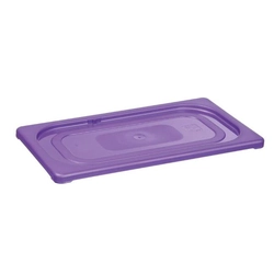 Couvercle violet pour bacs GN GN 1/3 - 325x176 mm