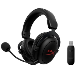 Črne brezžične slušalke Hyperx