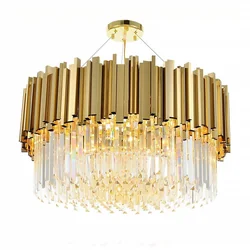 Crystal ceiling lamp APP601-C Gold