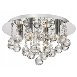 Crystal Ceiling Lamp Plafon Chandelier Glamor APP403-C