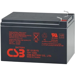 CSB akumulators 12V 12Ah (GP12120F2)