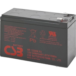 CSB-batteri 12V 9Ah (HR1234WF2)