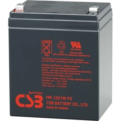 CSB-batteri 12V/5Ah (BAT-CSB-12V-5Ah)