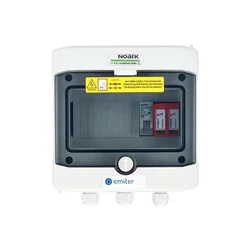 Cuadro de distribución de CA, IP65, SPD AC Dehn tipo 2, disyuntor 16A 1-F