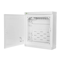 Cuadro ELEGANTE RN 2x12 MULTIMEDIA nueva versión, BLANCO, IP 40,