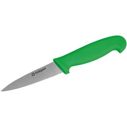 Cuchillo mondador l 100 mm verde Stalgast 282092