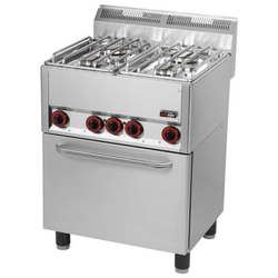 Cucina a gas con forno elettrico SPT-60GL Redfox