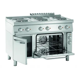 Cucina elettrica 700, B1200, 6Pl, EBO