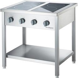 Cuisinière à induction autonome 14 kW Stalgast 979610