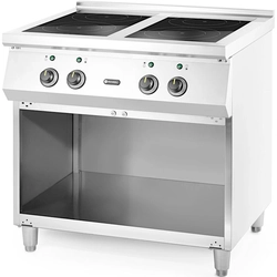 Cuisinière à induction électrique 4-palnikowa Sur pied 400 V 17000 W - Hendi 237687