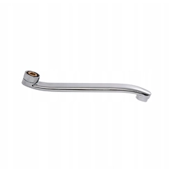 CURVED SPOUT FOR BATHROOM BATHROOM KITCHEN 25CM