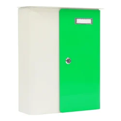 Cutie je postala Splashy cheie 357x295x100mm alb-verde neon