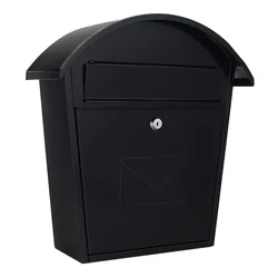 Cutie postala Jesolo cheie 370x360x135mm negru