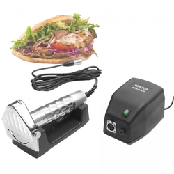 Cuțit electric profesional pentru gyros Kebab cu lame Hendi 2 267264