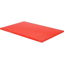 Cutting board 45 x 30 cm HACCP red