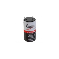 Cyclon lead accumulator 2V 2,5A EnerSys size D 32,7mm x h61mm