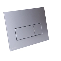 Flush plate for flush-mounted toilet frame Onnline, matt chrome