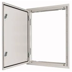 Drzwi / panel obsługi (szafa rozdzielcza) Eaton 111251 Drzwi skrzydłowe Aluminium Malowanie proszkowe Szary IP54