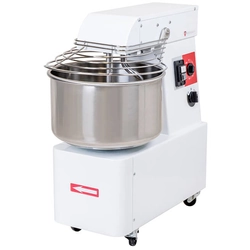 Spiral dough mixer with fixed hook and bowl RQBT 40 liters 400V 2 speed