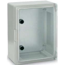 Hermetic enclosure SWD transparent door 400x500x175, made of ABS material